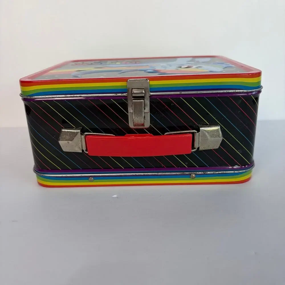 MLP G4 My Little Pony Loungefly Rainbow Dash Tin Metal Storage Lunch Box